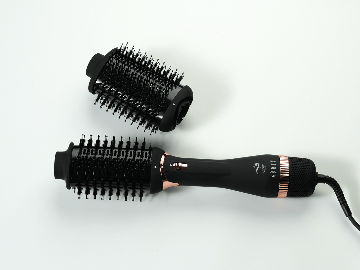 Dual Hot Air Brush - Black