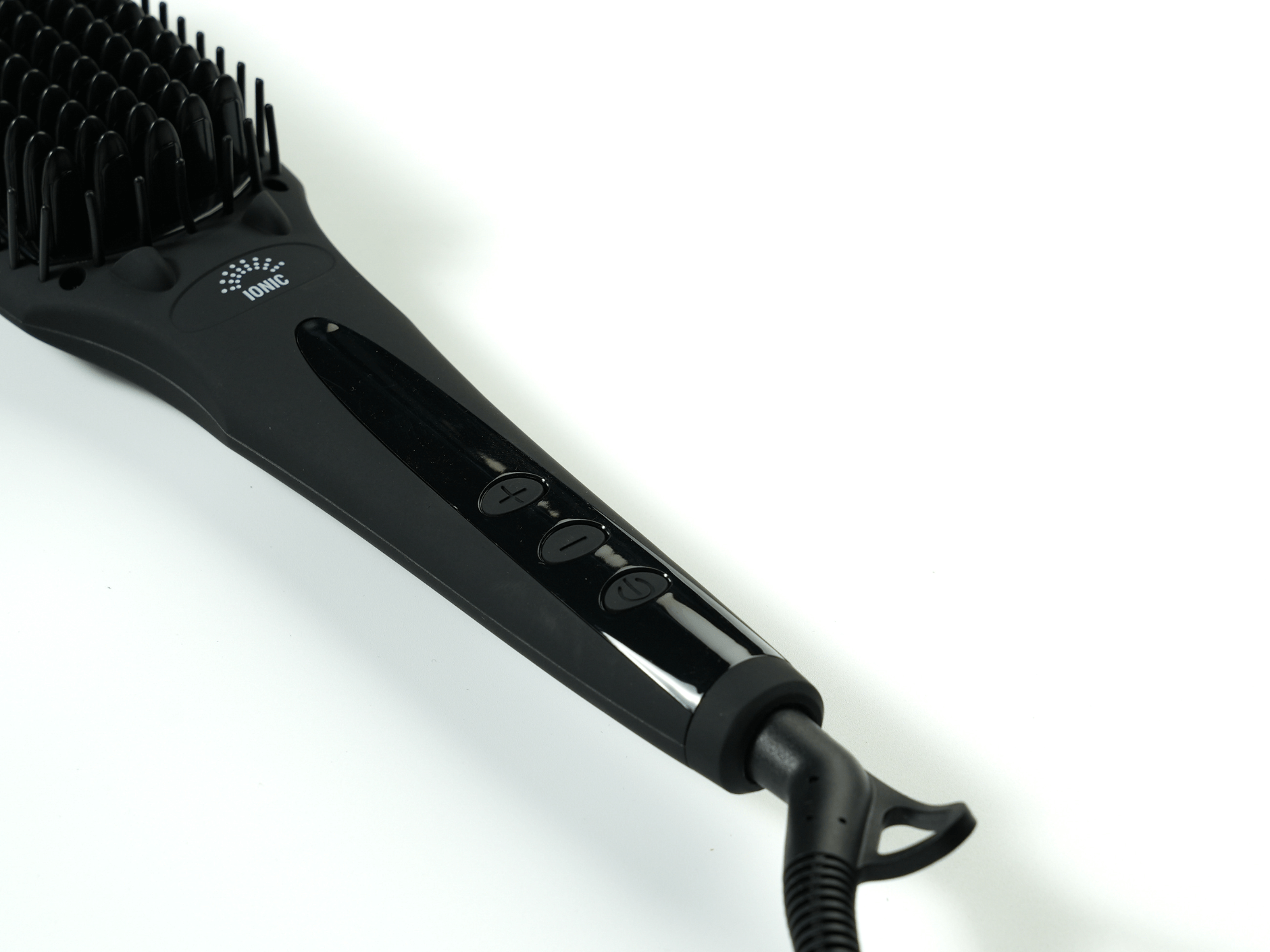 Ionic Straightener Brush - Black