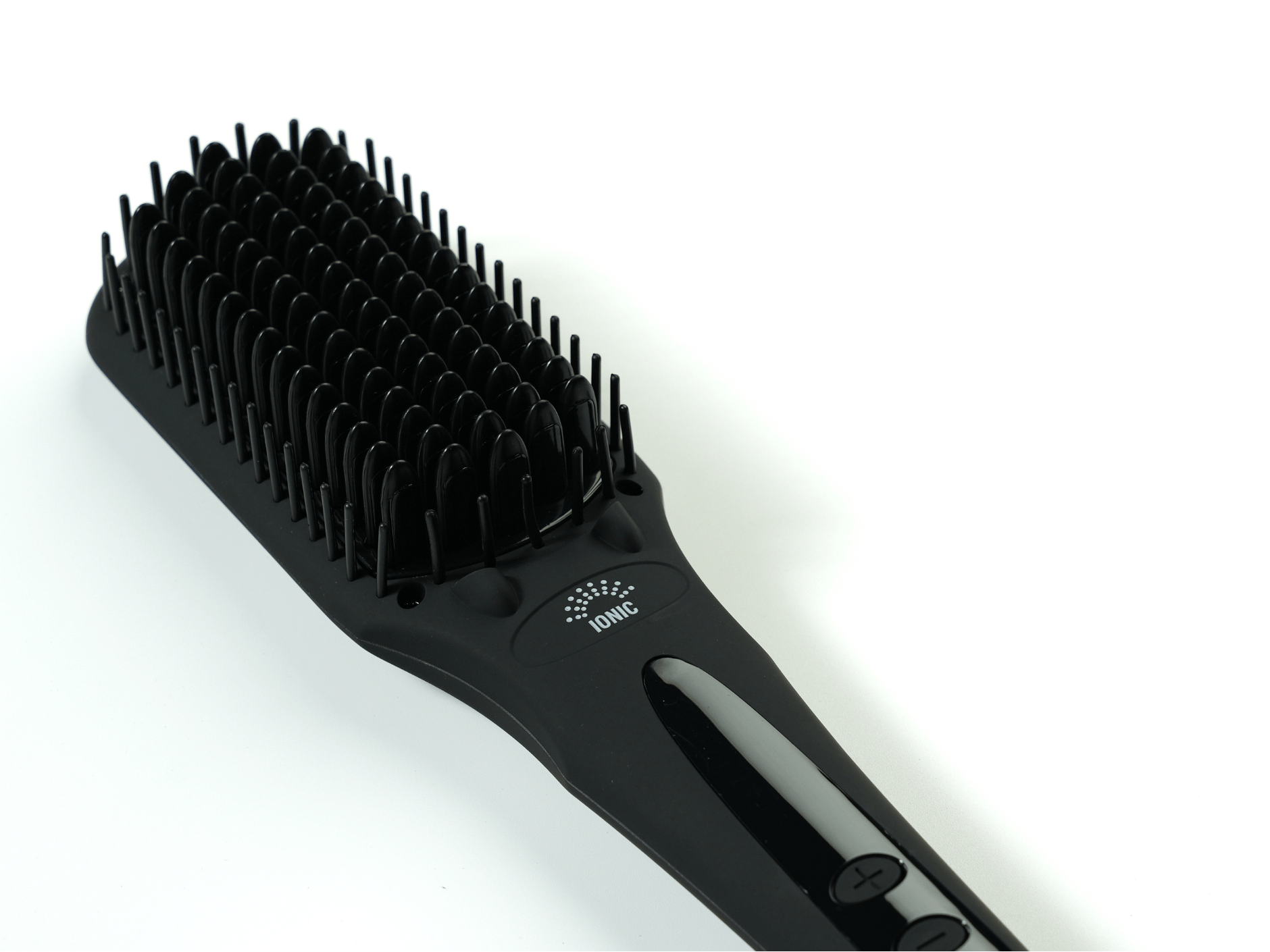 Ionic Straightener Brush - Black