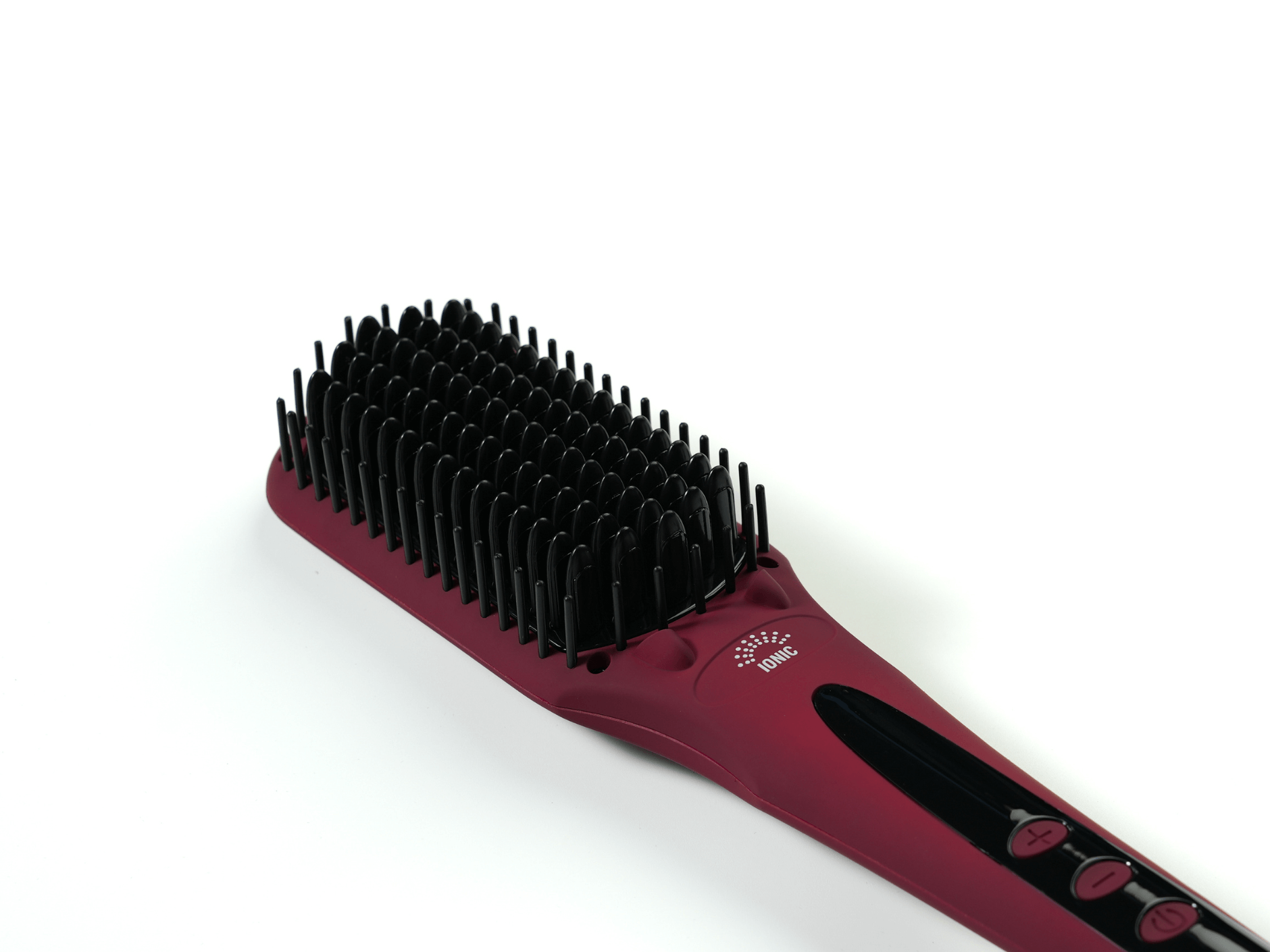 Ionic Straightener Brush - Red