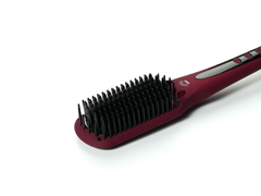 Ionic Straightener Brush - Red